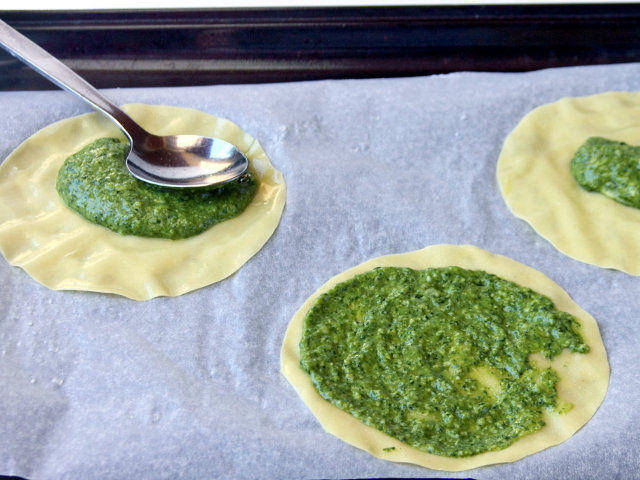 Ricetta Lasagne con pollo e pesto - Step 2