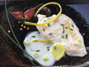 Petto di pollo al latte di cocco e zenzero