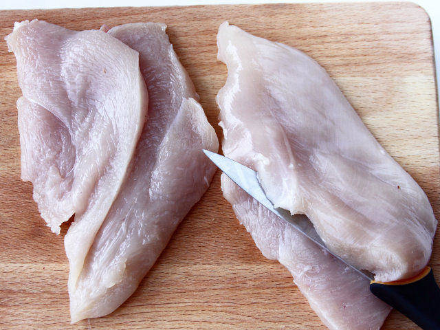 Ricetta Petto di pollo al latte di cocco e zenzero - Step 1