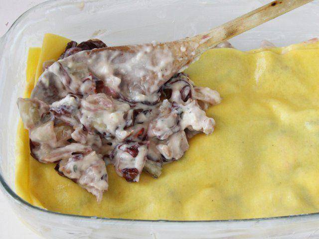Ricetta Lasagne con radicchio e salsiccia - Step 4