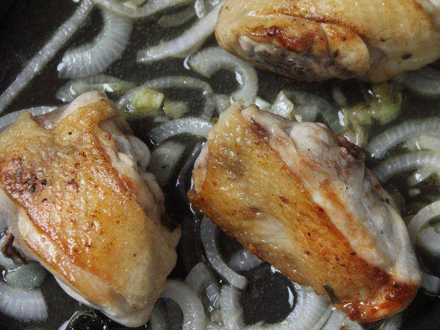 Ricetta Pollo alle olive - Step 3