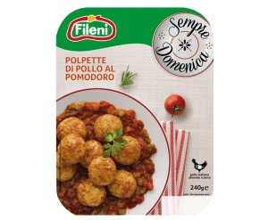 Polpette con pollo al pomodoro