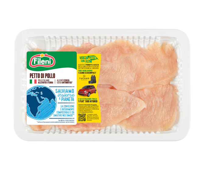 Petto di pollo a fette