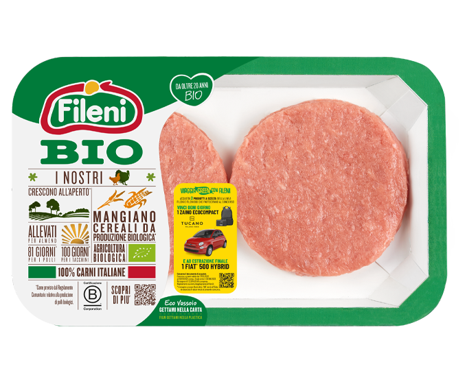 Hamburger di Pollo Bio