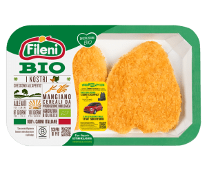 Cotoletta di petto di pollo Bio