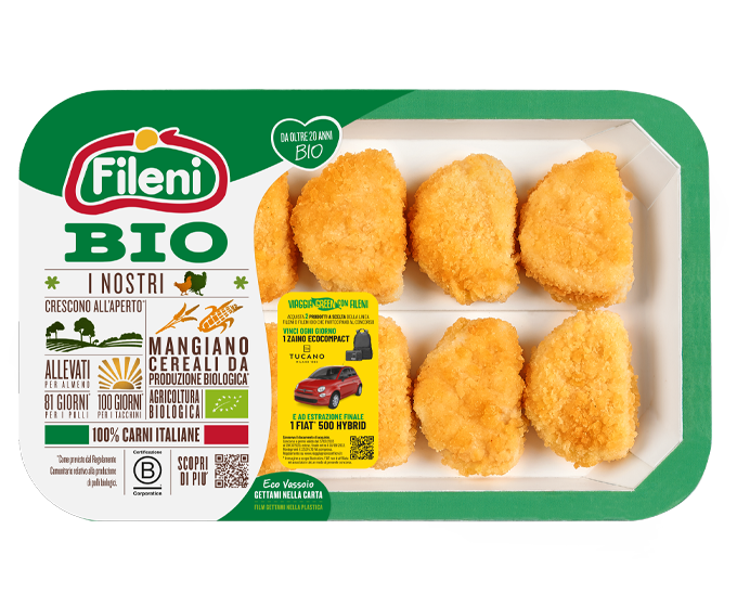 Bocconcini di petto di pollo Bio