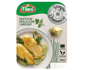 Filetti di pollo ai carciofi