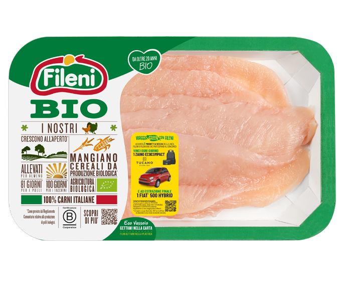 Fettine Sottili di Petto di Pollo Bio