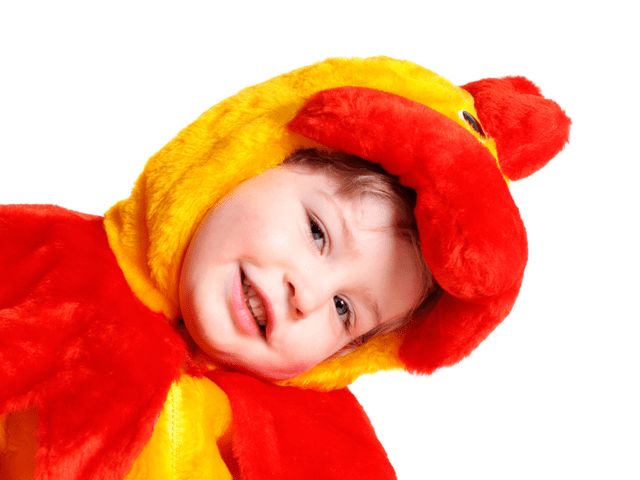 Come fare un vestito da pollo per bambini