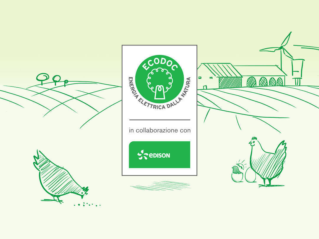 La nostra energia è certificata ECODOC