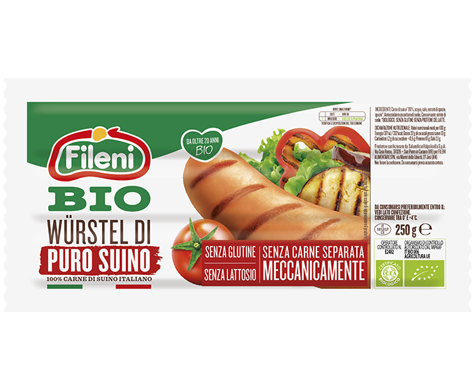 Würstel Bio 100% carne di suino