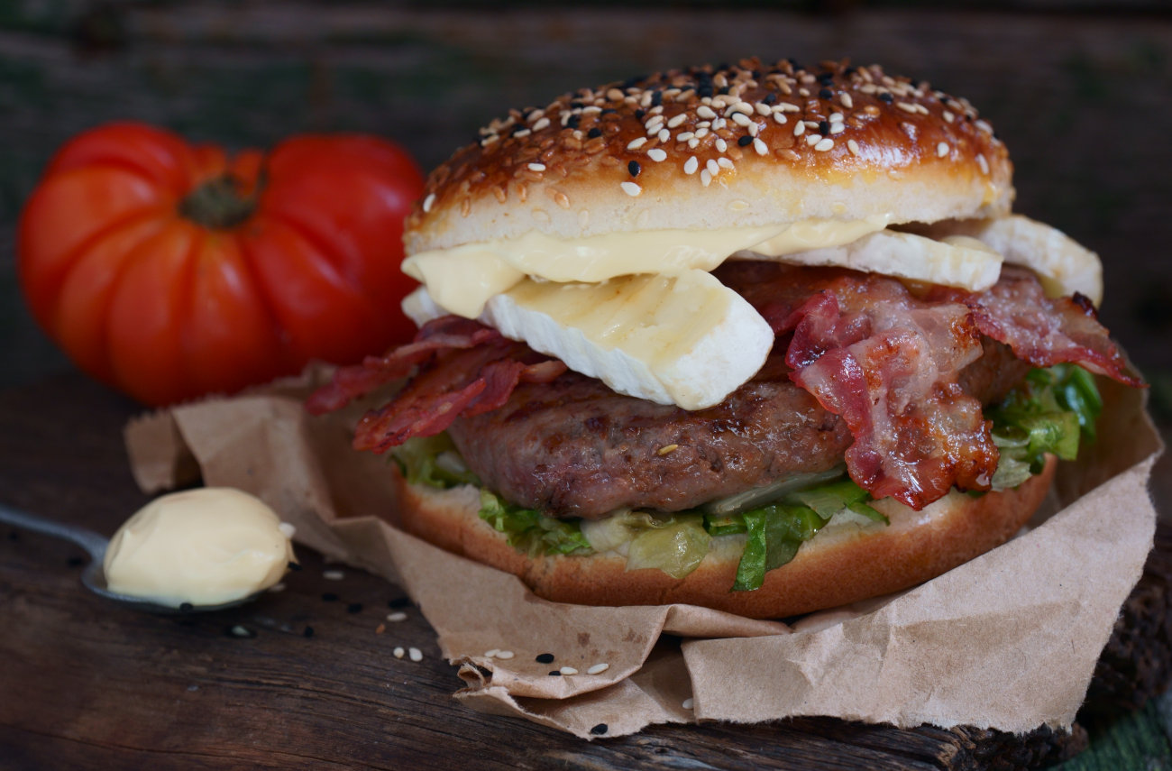 Hamburger di bovino Bio