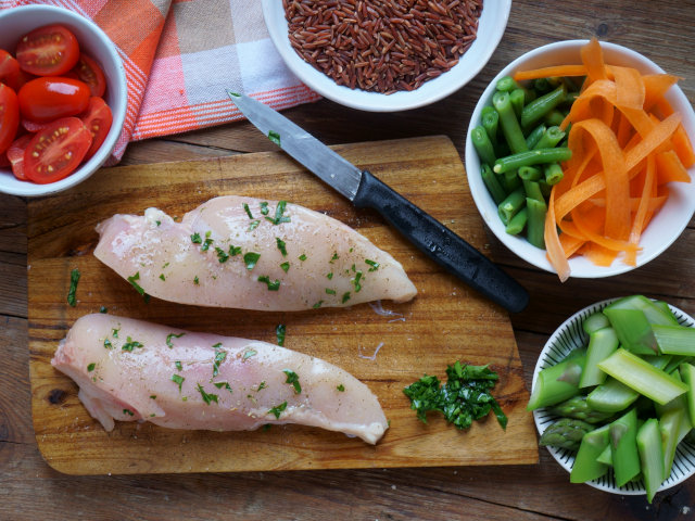 Ricetta Bowl di primavera con pollo - Step 3