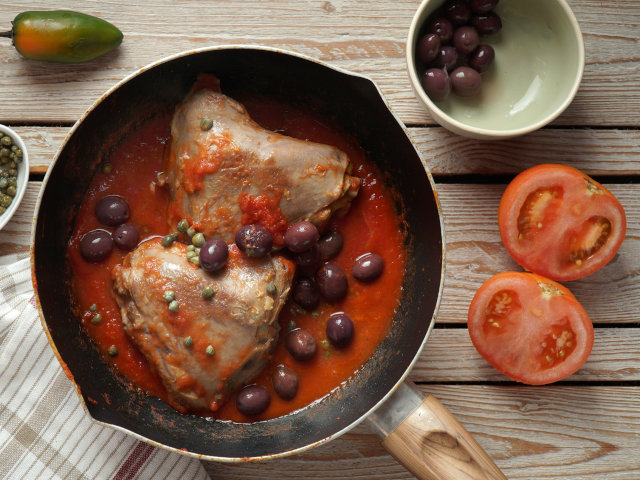 Ricetta Pollo alla puttanesca - Step 4