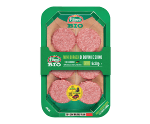 Mini burger di suino e bovino Bio