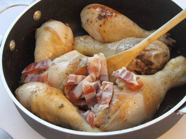 Ricetta Cosce di pollo alla verza - Step 3