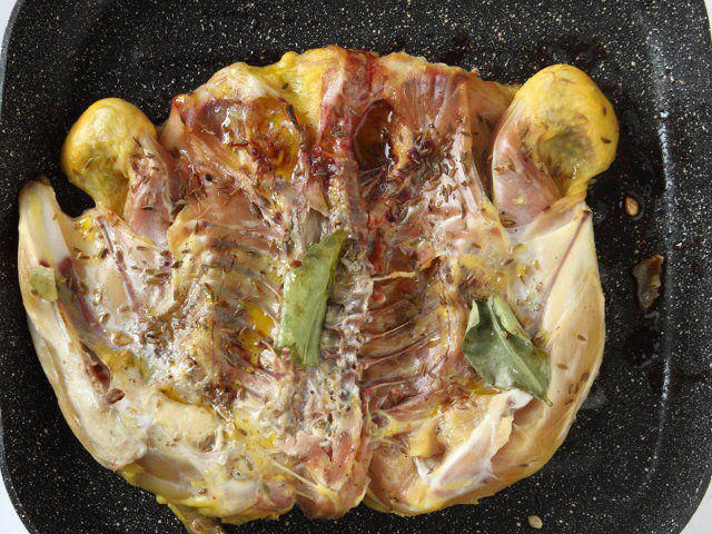 Ricetta Pollo e polenta al lime - Step 2
