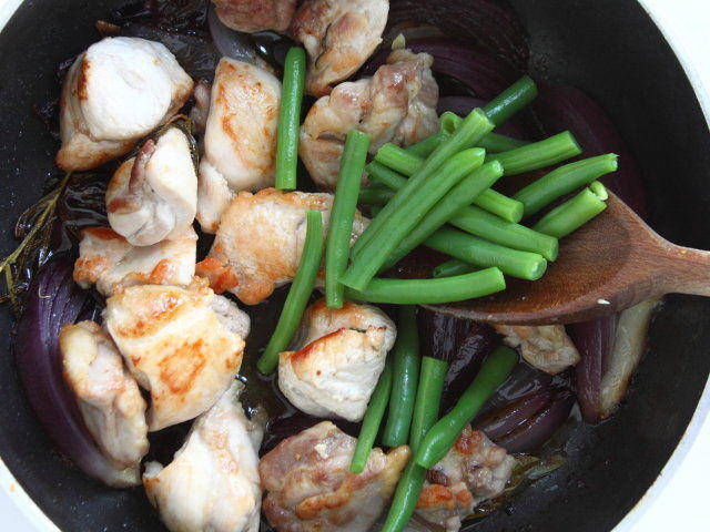 Ricetta Bocconcini di pollo con sciroppo d’acero e ortaggi - Step 3