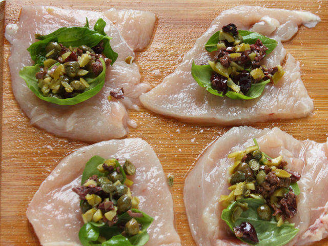Involtini Di Pollo Con Olive E Capperi Ricette Fileni