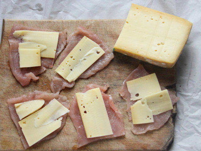 Ricetta Fettine alla valdostana - Step 1