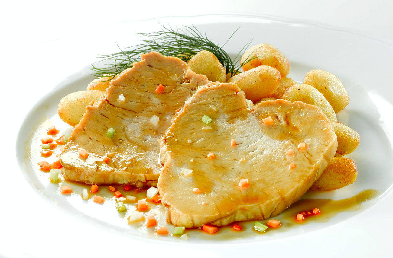 Brasato di tacchino con patate