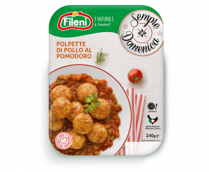 Polpette con pollo al pomodoro
